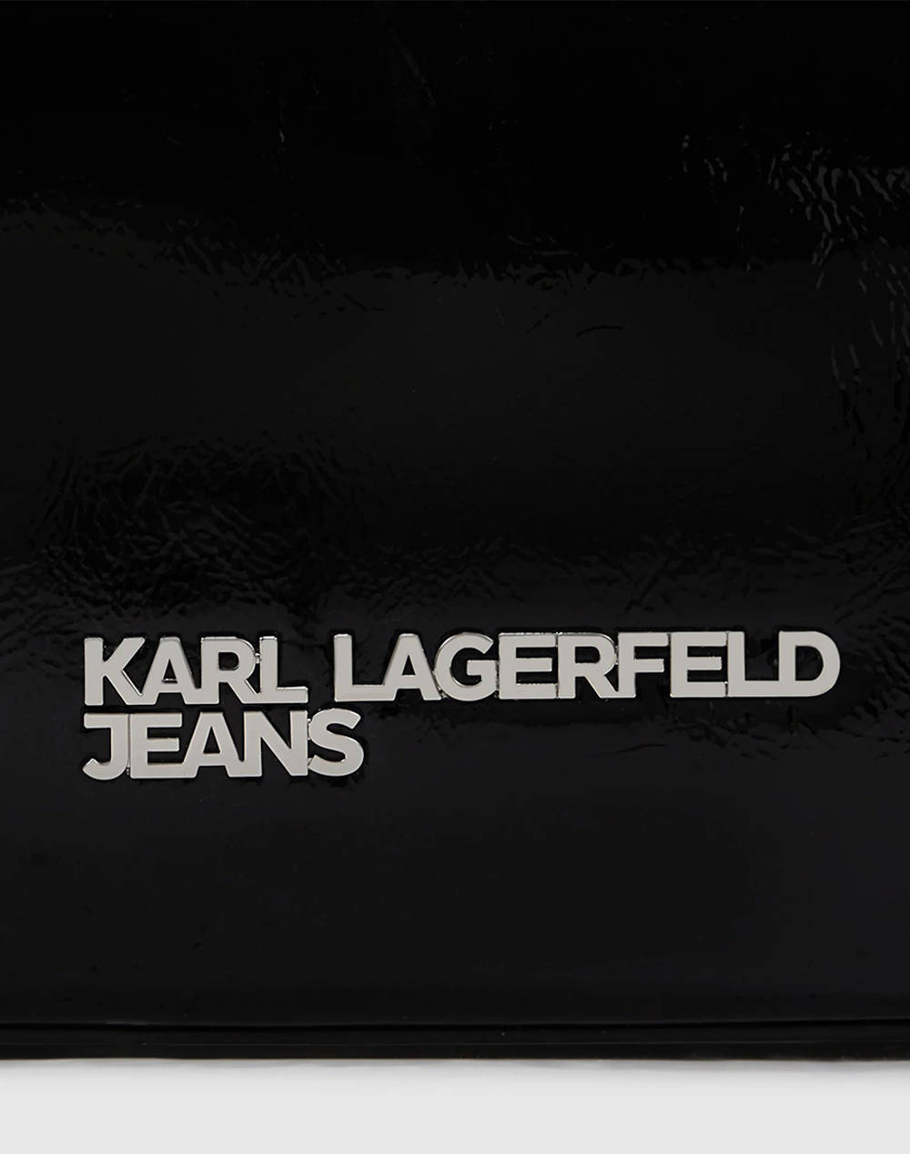 KARL LAGERFELD JEANS KARL LAGERFELD JEANS KLJ METAL LOGO SHB SHINY (Διαστάσεις: 29.5 x 18 x 5εκ.) A4W30290-999 Black - 3