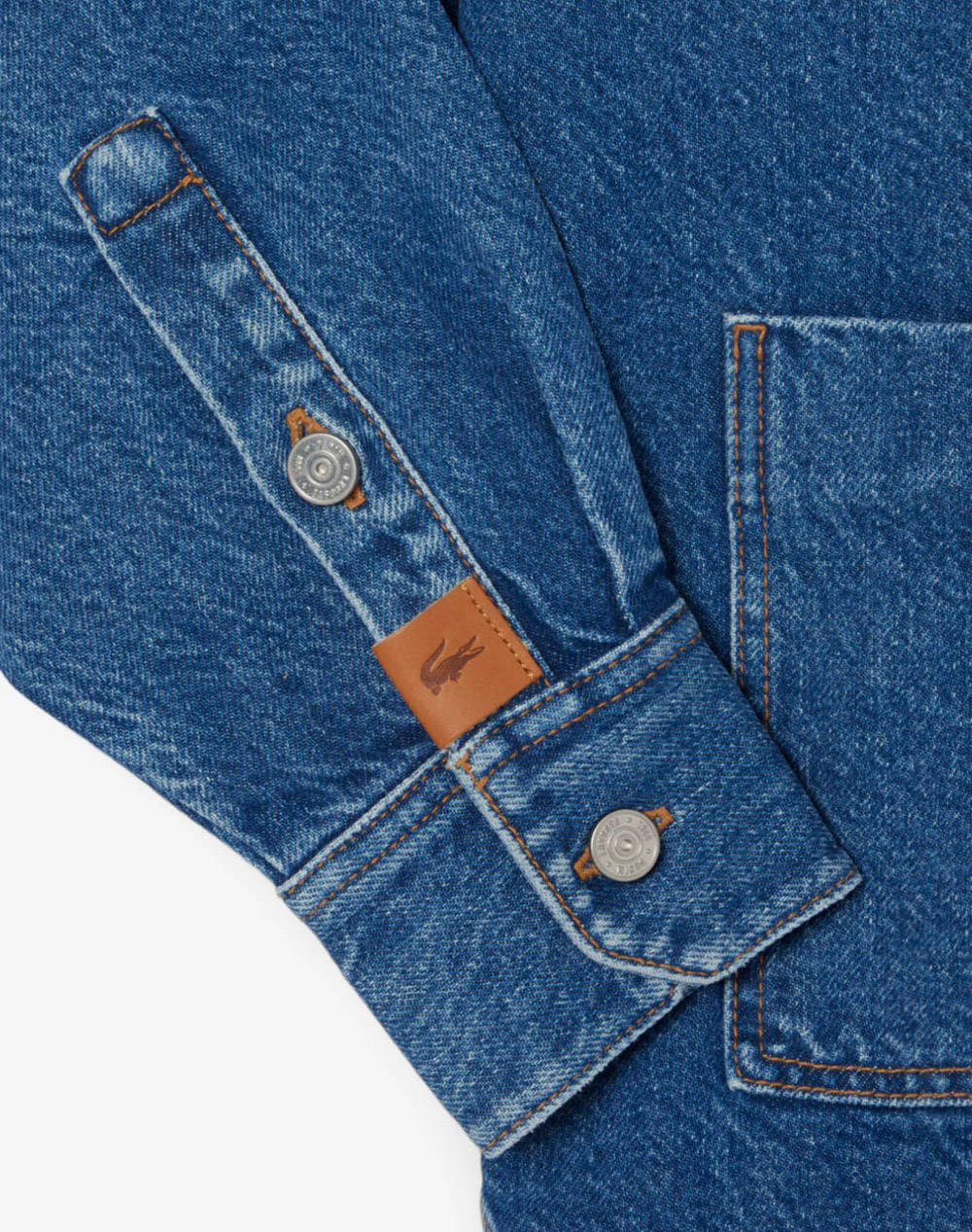 LACOSTE ΜΠΟΥΦΑΝ PARKAS & BLOUSONS 3BF2125-36L DenimBlue φωτογραφία