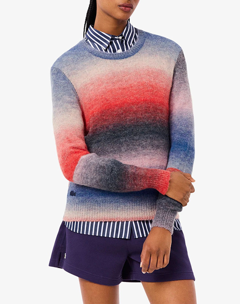 LACOSTE ΠΟΥΛΟΒΕΡ ΜΜ SWEATERS 3AF4176-LKSE Multi