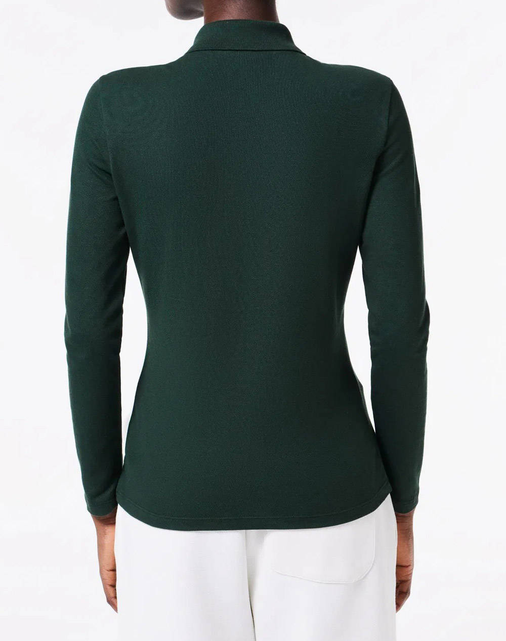 LACOSTE ΜΠΛΟΥΖΑ ΜΜ LONG SLEEVED RIBBED COLLAR SHIRT 3PF5464-YZP DarkGreen φωτογραφία