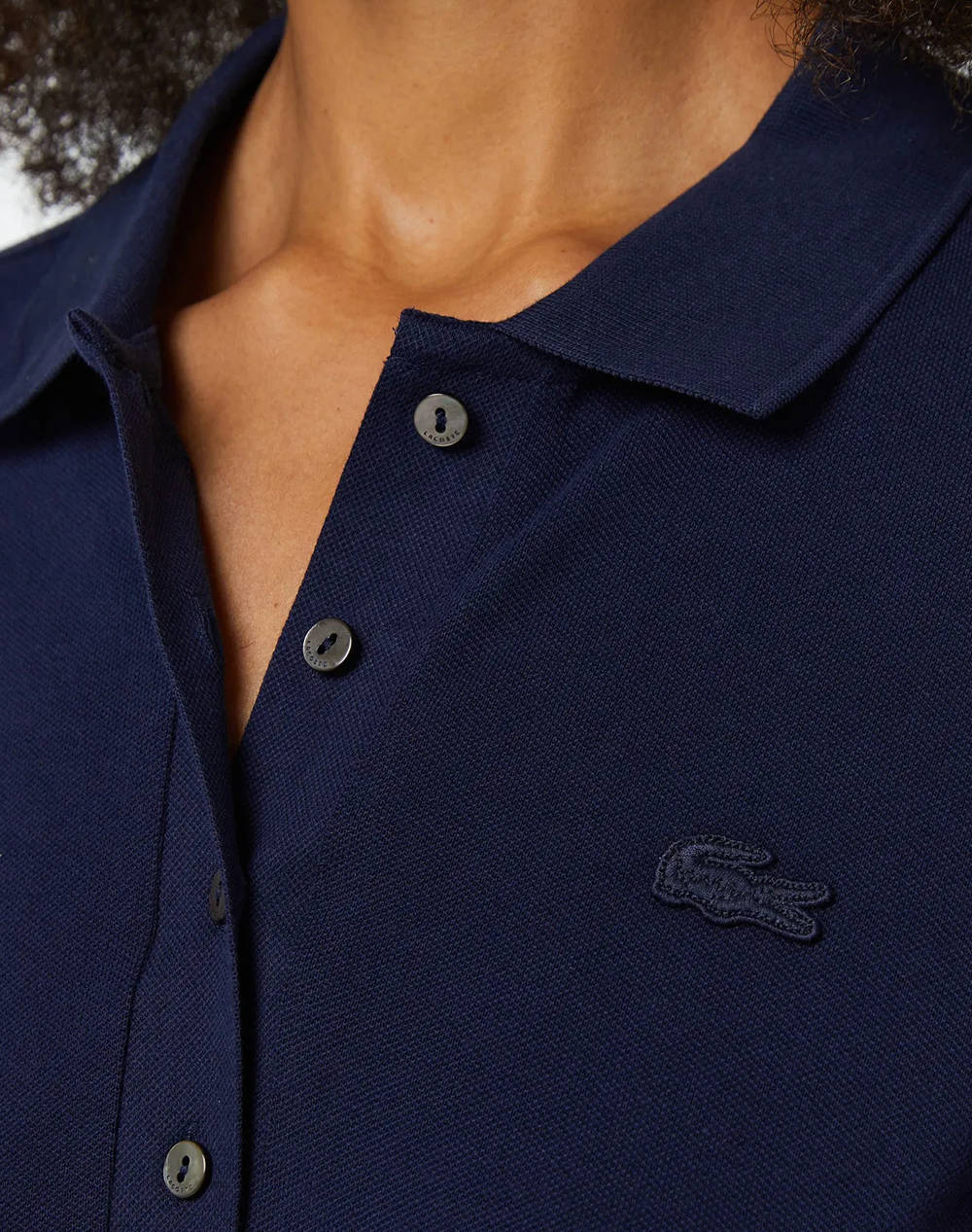 LACOSTE ΜΠΛΟΥΖΑ ΜΜ LONG SLEEVED RIBBED COLLAR SHIRT 3PF5464-166 NavyBlue φωτογραφία