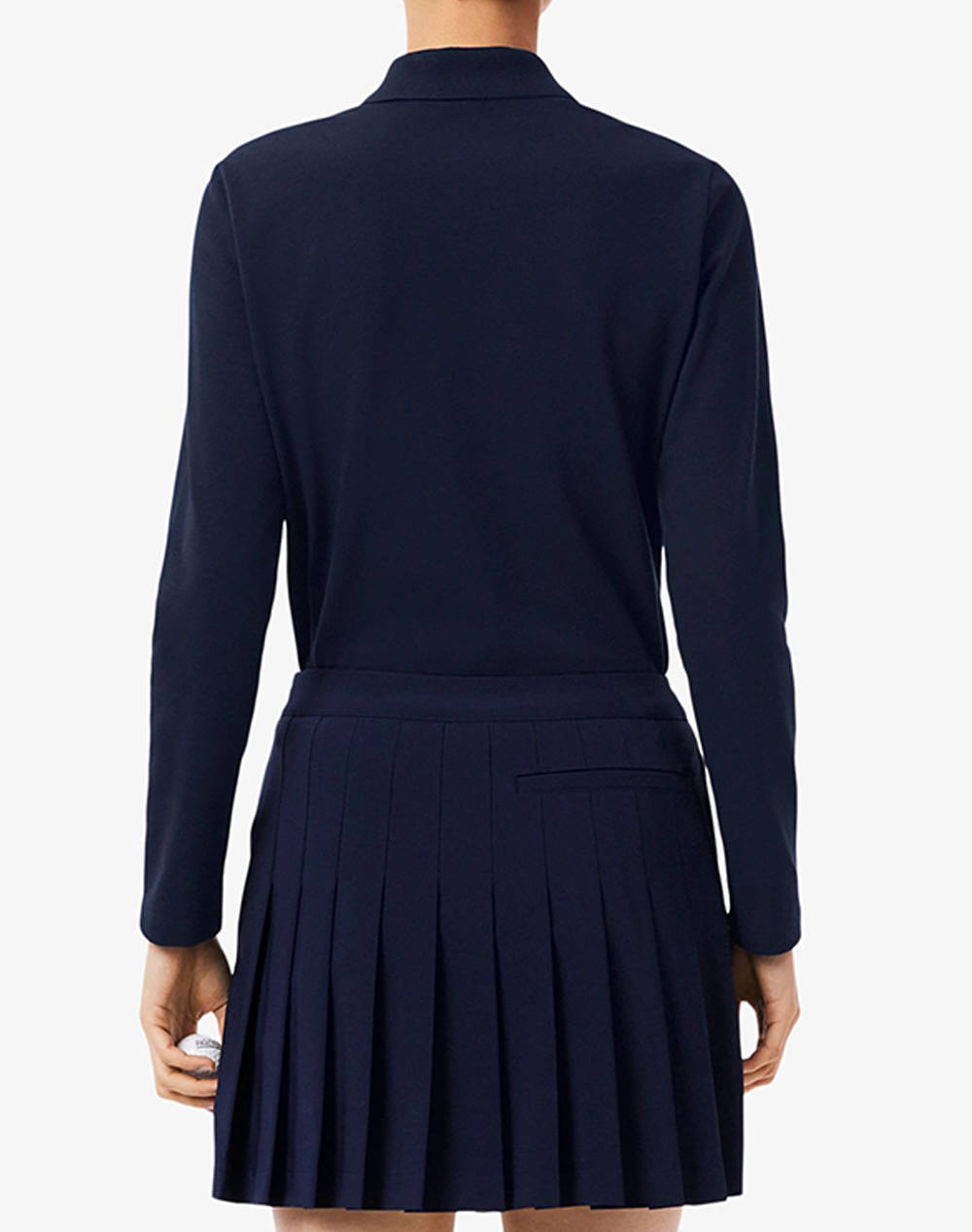 LACOSTE ΜΠΛΟΥΖΑ ΠΟΛΟ ΜΜ POLO LS 3PF4567-166 DarkBlue φωτογραφία