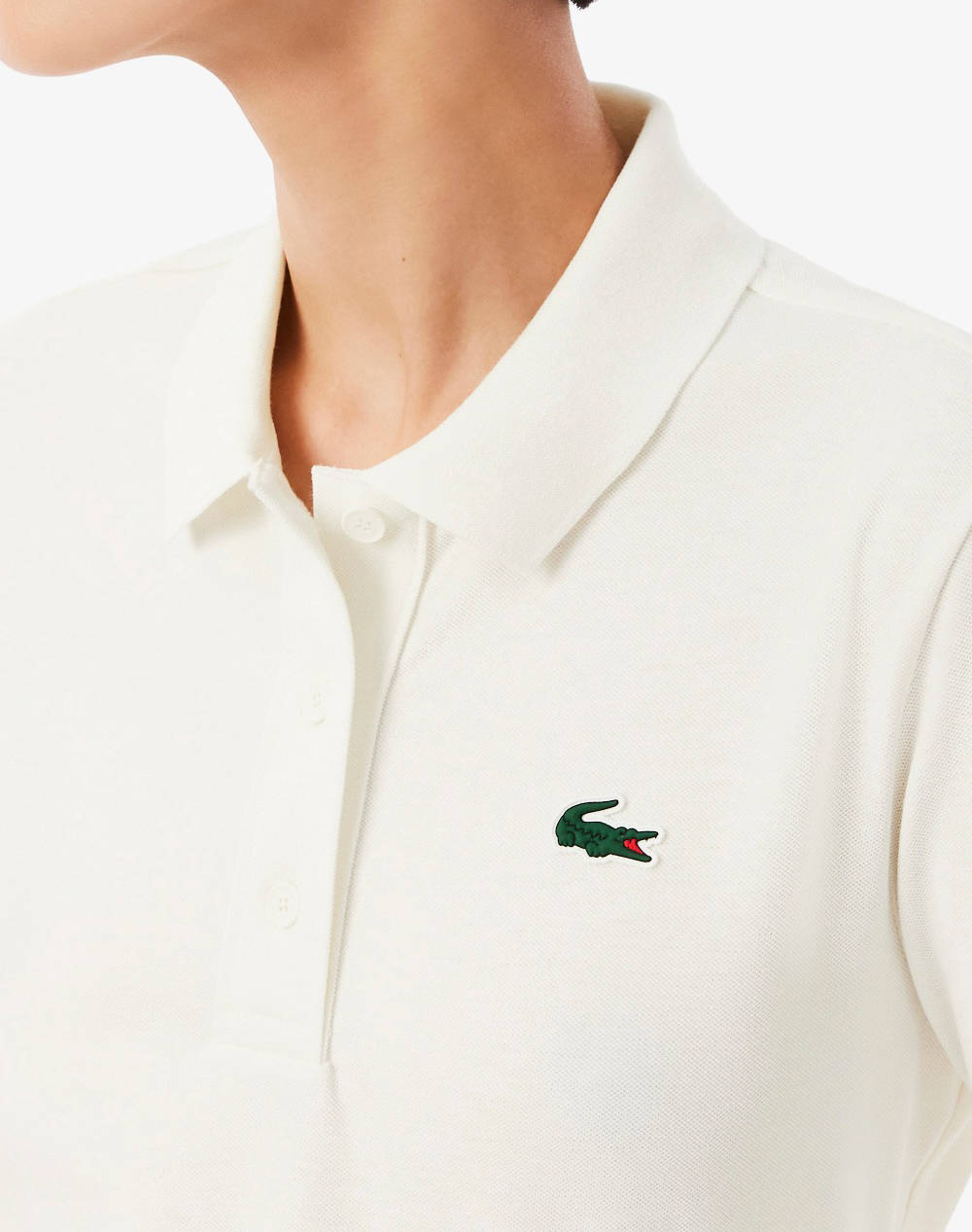 LACOSTE ΜΠΛΟΥΖΑ ΠΟΛΟ ΜΜ POLO LS 3PF4567-70V OffWhite φωτογραφία