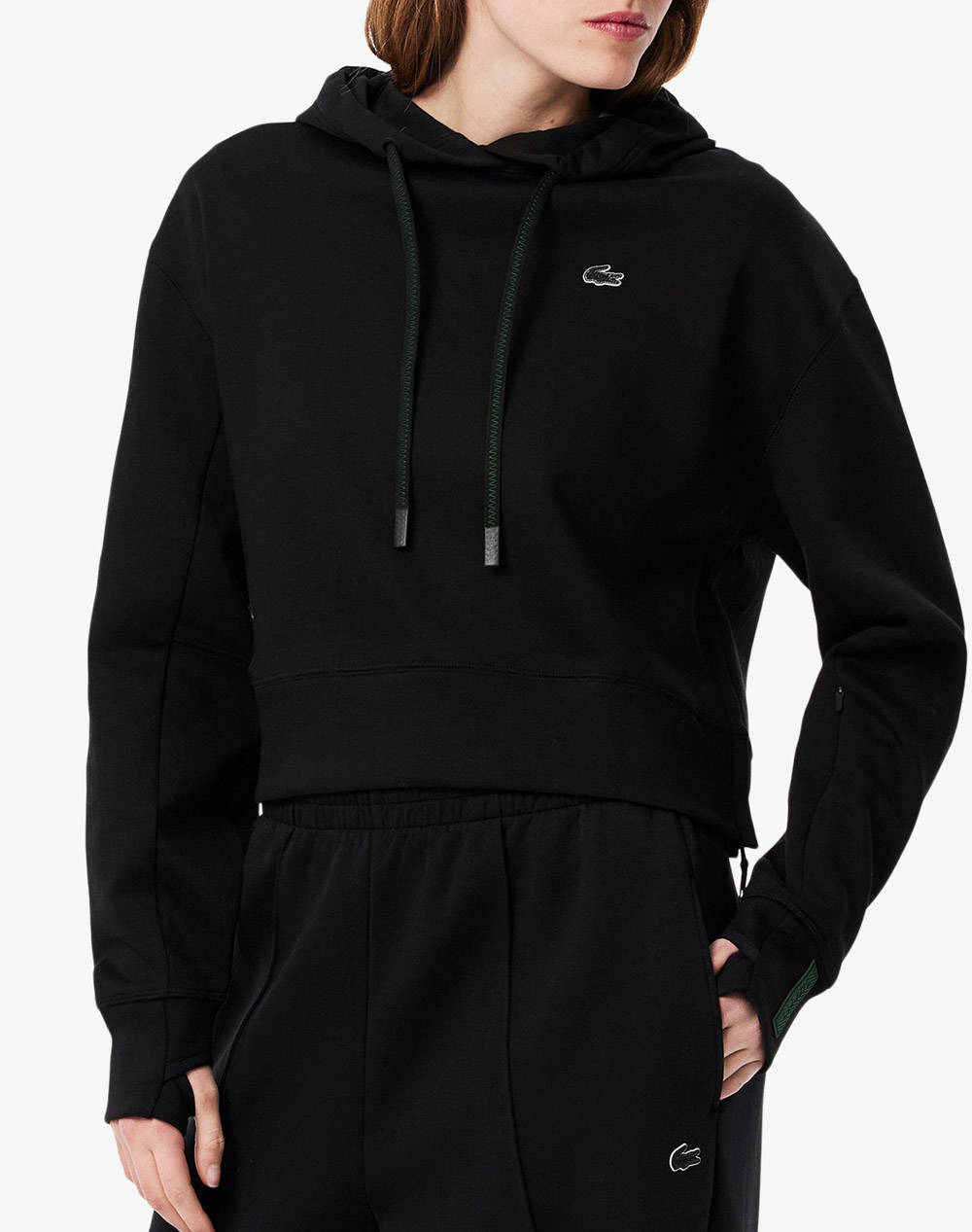 LACOSTE LACOSTE ΜΠΛΟΥΖΑ ΦΟΥΤΕΡ ΜΜ SWEATSHIRT 3SF0281-031 Black