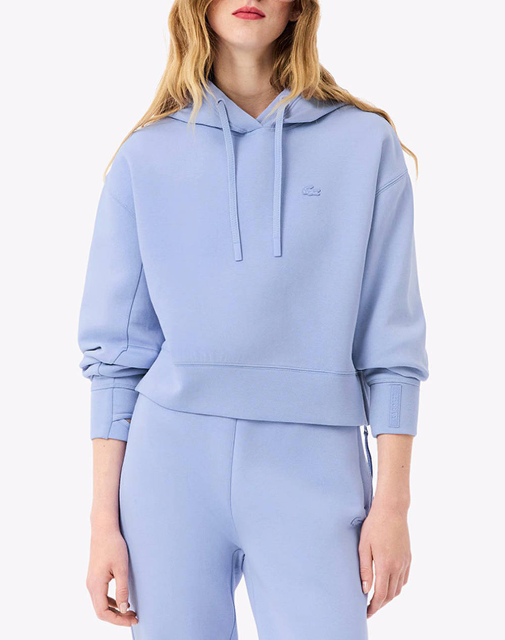 LACOSTE LACOSTE ΜΠΛΟΥΖΑ ΦΟΥΤΕΡ ΜΜ SWEATSHIRT 3SF0281-5QD LightBlue
