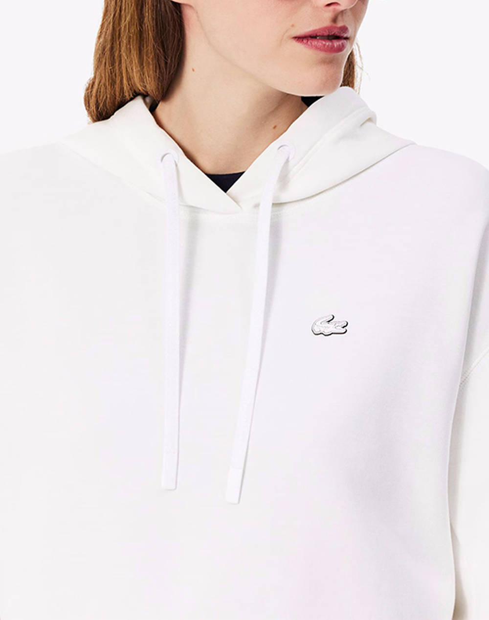 LACOSTE ΜΠΛΟΥΖΑ ΦΟΥΤΕΡ ΜΜ SWEATSHIRT 3SF0281-001 White φωτογραφία