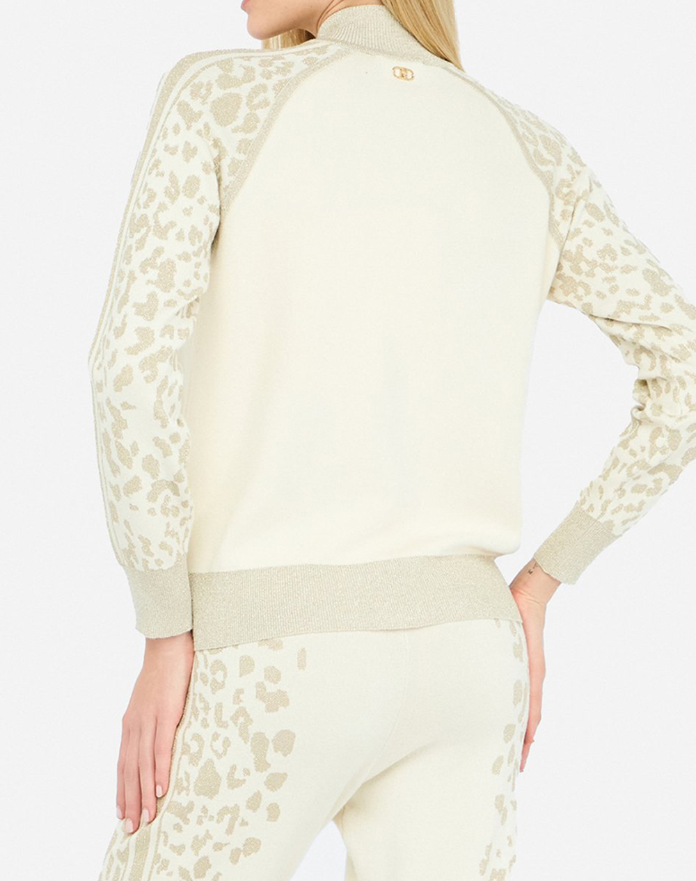 LIU JO SPORT_TF5M19_ECS MAGLIA ZIPPATA M/L ΜΠΛΟΥΖΑ ΓΥΝΑΙΚΕΙΟ TF5171MS49I-A4351 Cream φωτογραφία