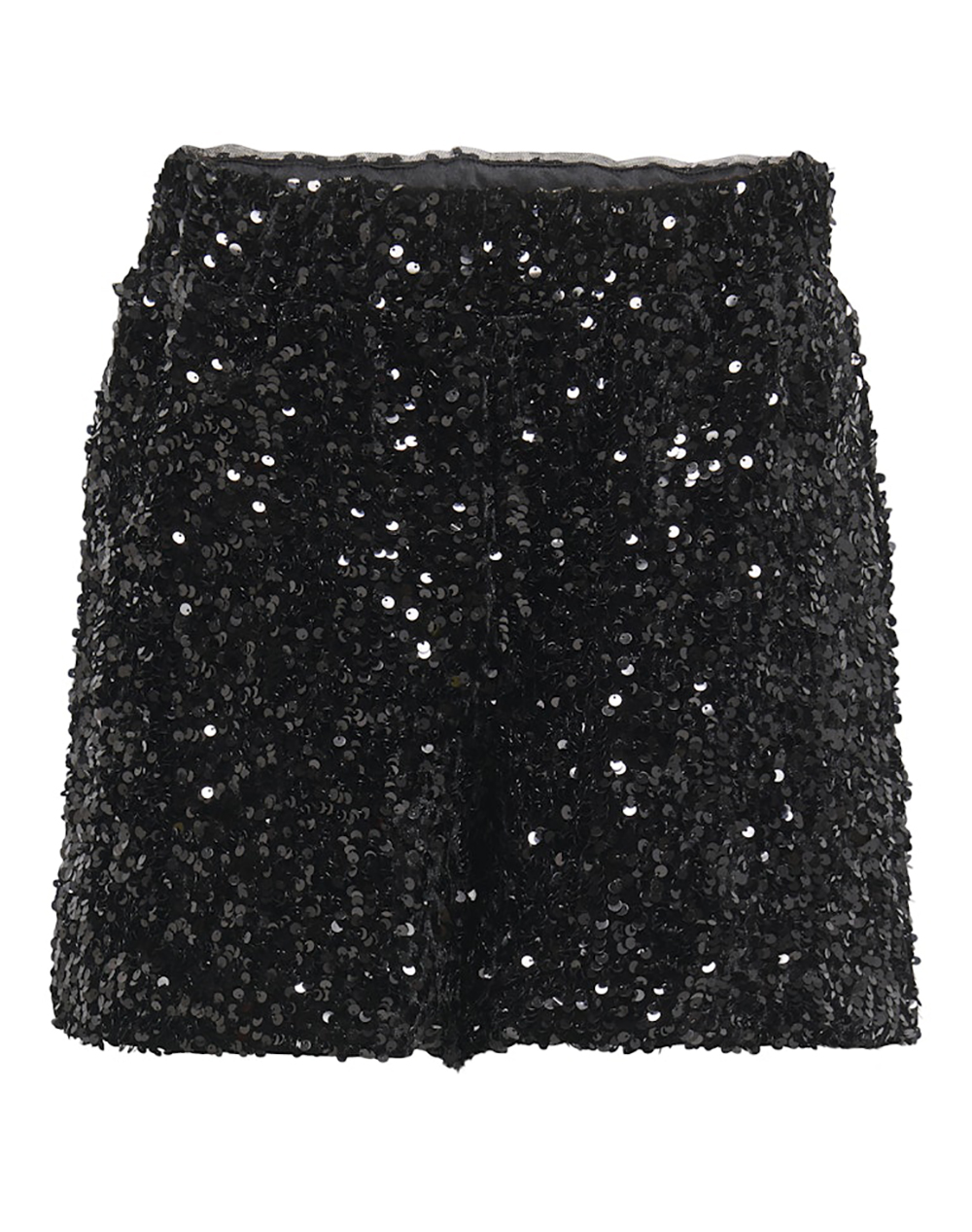ONLY ONLCONFIDENCE NEW SEQUINS SHORTS JRS 15360164-BlackBlacksequins Black φωτογραφία