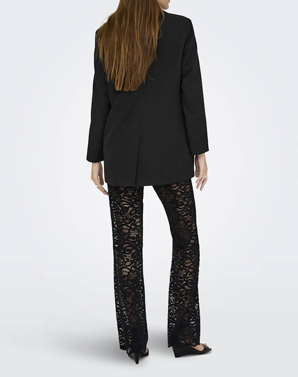 ONLY ONLHATTIE-LANA L/S OVERS MEL BLAZER TLR 15318088-BLACK Black φωτογραφία