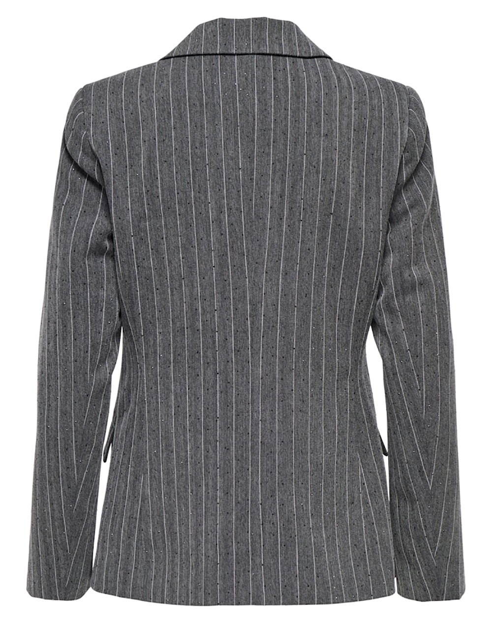 ONLY ONLALYA-SIGA LIFE HB RHINE BLAZER TLR 15357660-Dark Grey MelangePINSTRIPEW.RHINESTONE DarkGray φωτογραφία