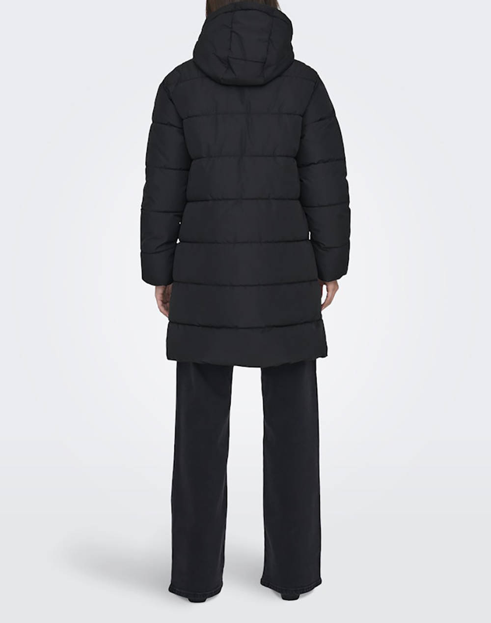 ONLY ONLY ONLCLAIR PUFFER HOOD COAT CC OTW 15323232-BLACK Black - 2