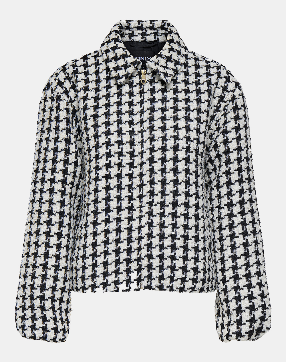 ONLY ONLFLORANCE BOUCLE ZIP JACKET OTW 15357739-BlackBIRCH Multi