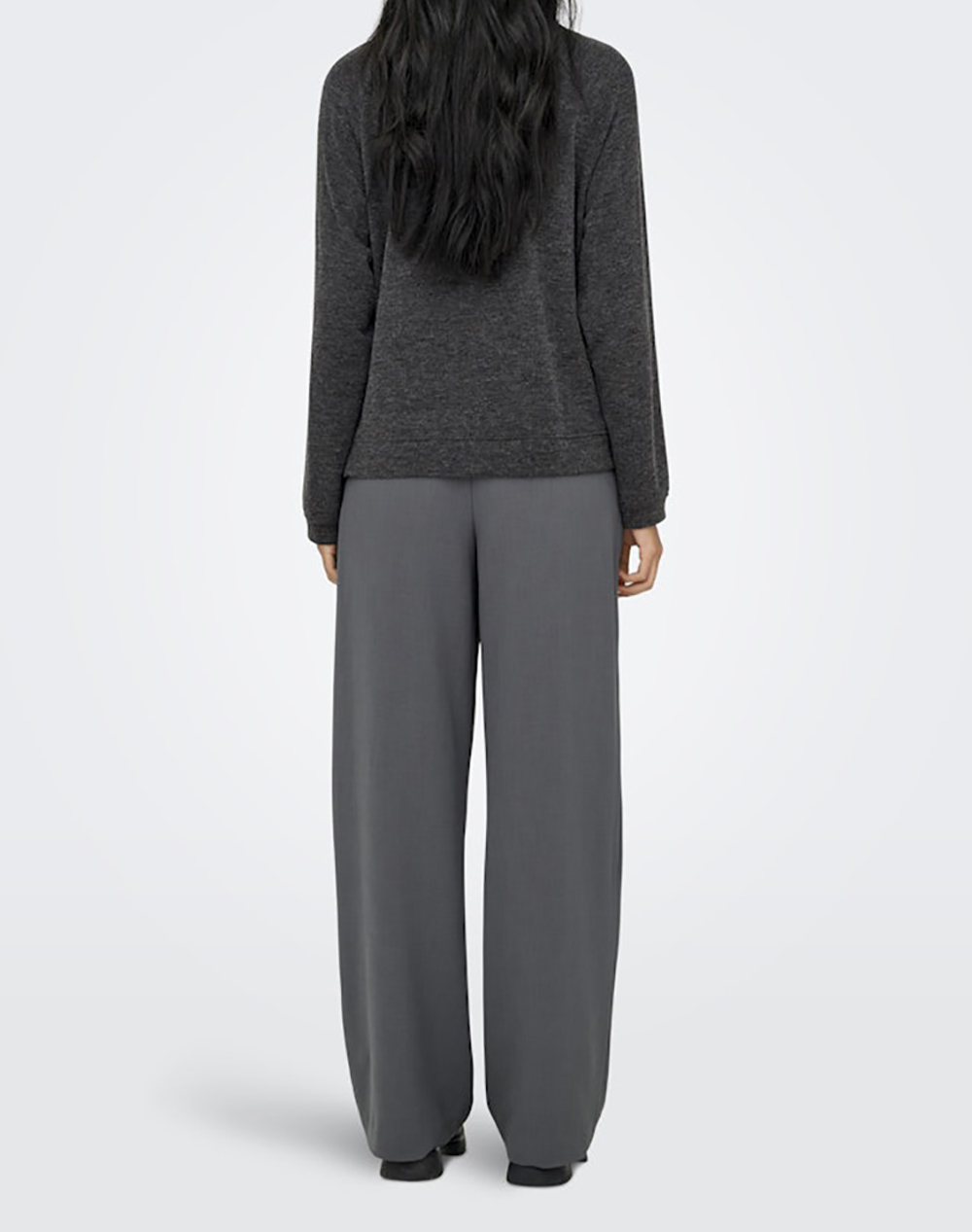 ONLY ONLKAYA LIFE L/S TOP JRS 15364781-Dark Grey Melange DarkGray φωτογραφία