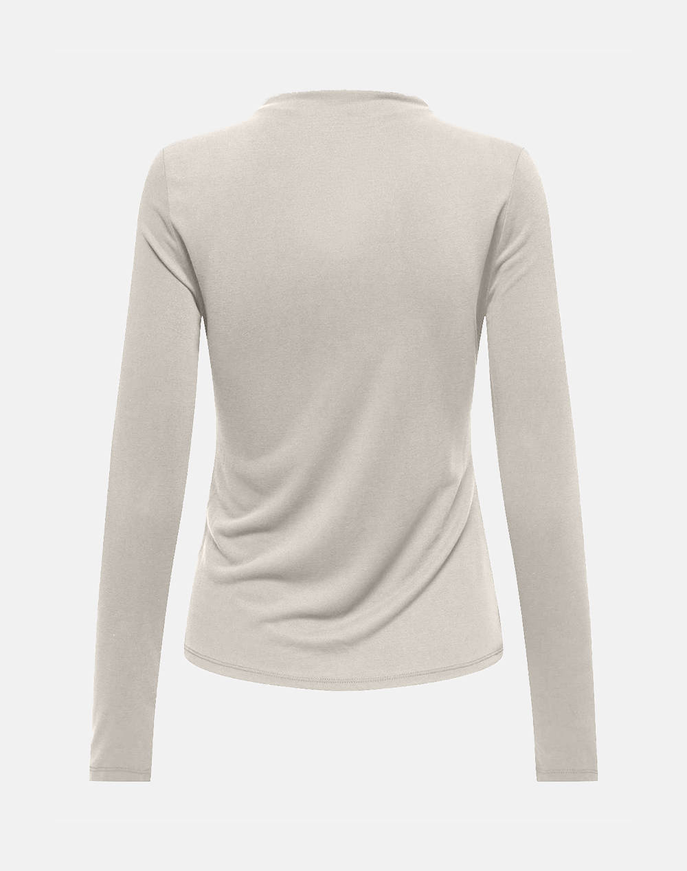 ONLY ONLFREE LIFE L/S DRAPE TOP JRS 15356320-Pumice Stone Ecru φωτογραφία
