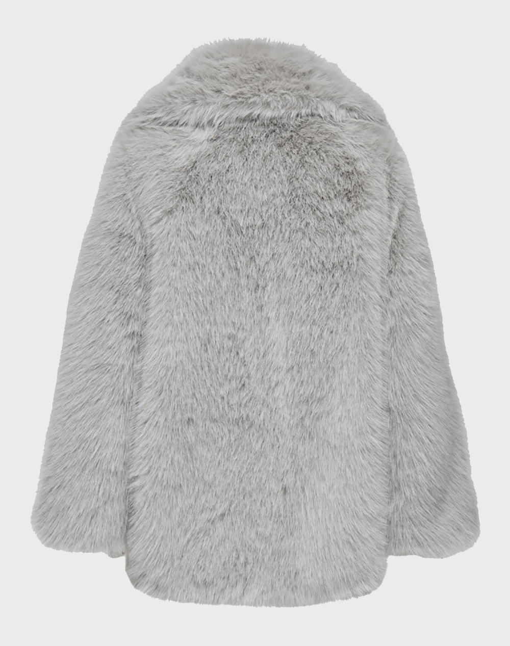 ONLY ONLASHIA LIFE FAUX DECO FUR COAT OTW 15356621-Drizzle Gray φωτογραφία