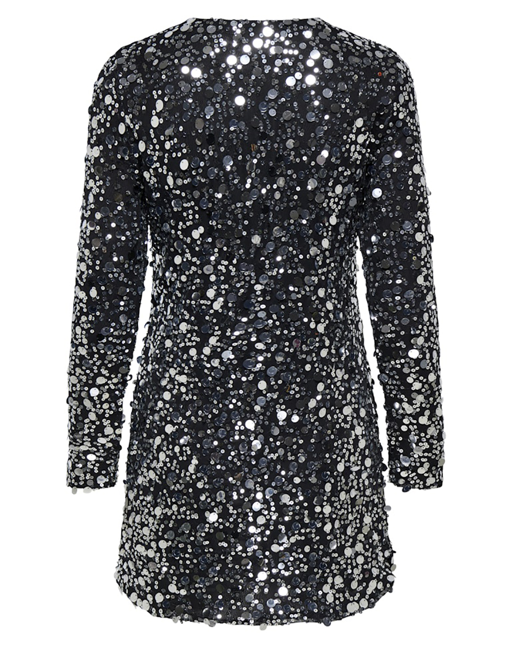 ONLY ONLY ONLANIKA CATINA LS SEQUINS DRESS WVN 15358384-SILVER MetallicSilver - 2