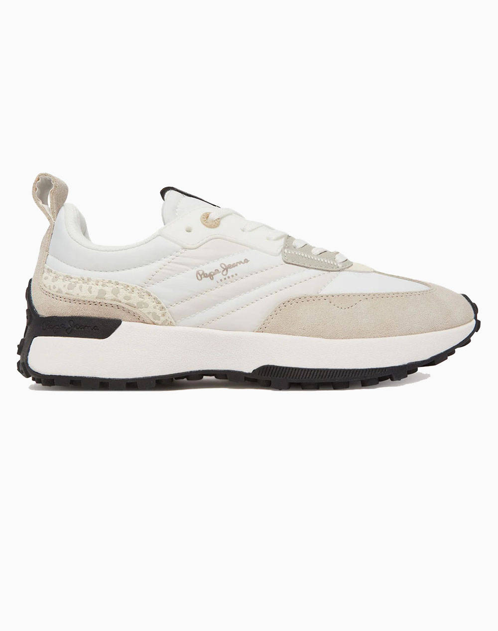 Pepe jeans LUCKY PRINT Sneakers Γυναικεία Παπούτσια PLS60005-800 Λευκό