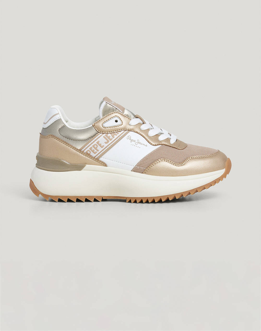 PEPE JEANS PEPE JEANS DROP 2 KIMI MESH W ΠΑΠΟΥΤΣΙ ΓΥΝΑΙΚΕΙΟ PLS600021-806 OffWhite