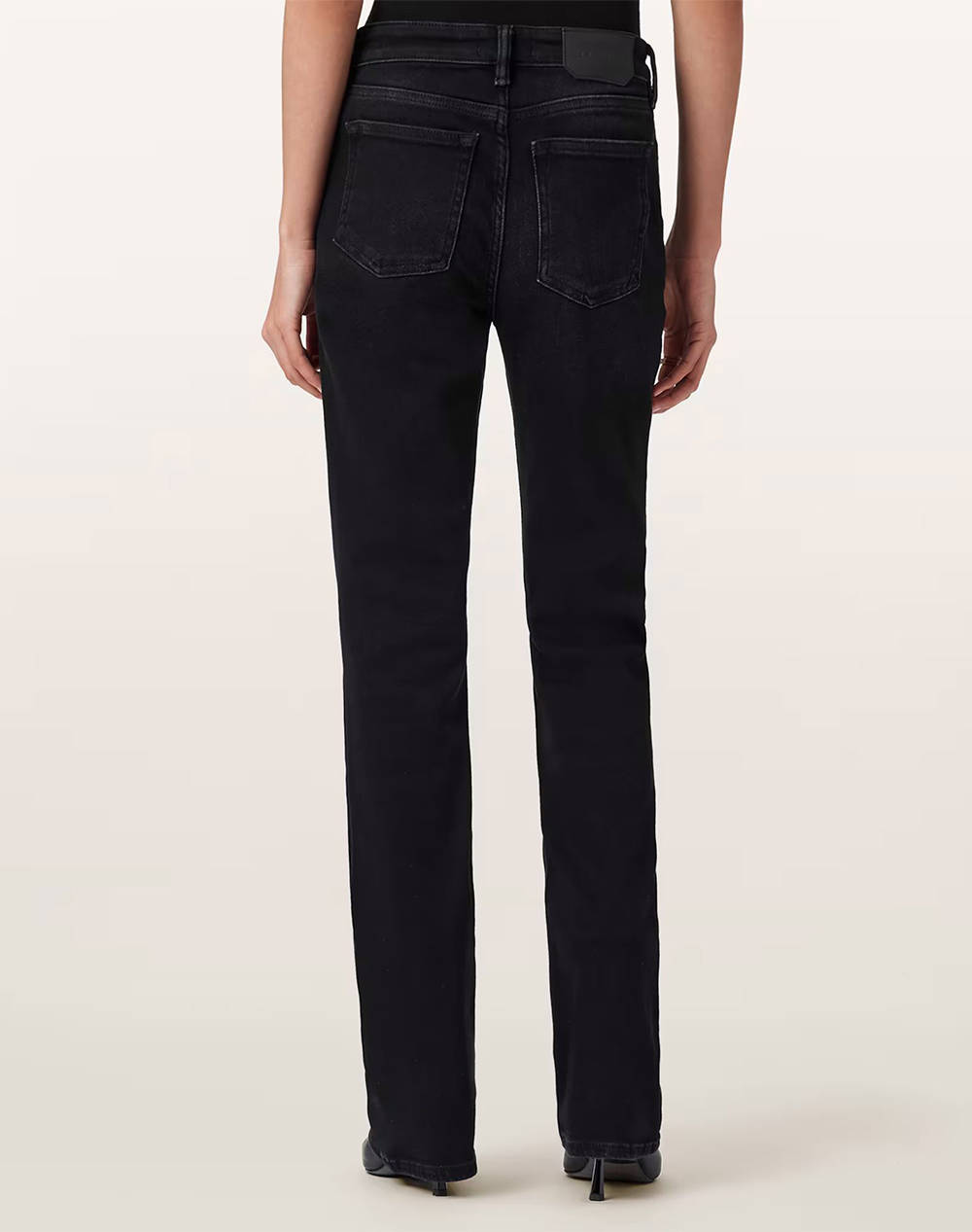 ALL SAINTS HALDAN SLIM BOOTCUT W068EB-WASHED BLACK DenimBlack φωτογραφία