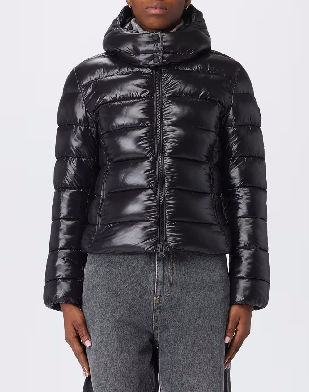 SAVE THE DUCK SAVE THE DUCK COSMARY HOODED JACKET ΜΠΟΥΦΑΝ ΓΥΝΑΙΚΕΙΟ D31470WLOVE21-10000 Black