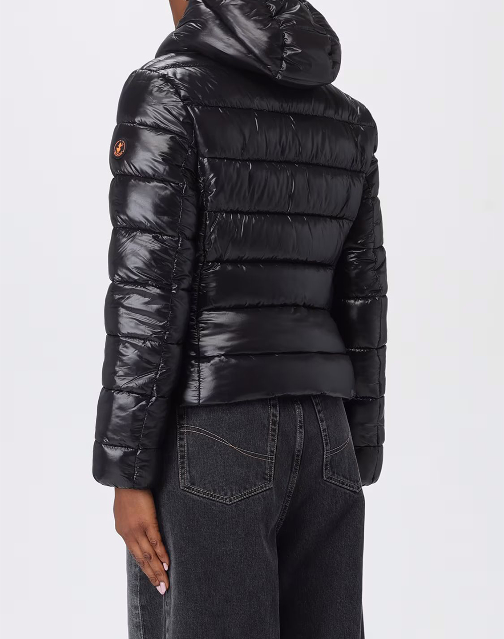 SAVE THE DUCK COSMARY HOODED JACKET ΜΠΟΥΦΑΝ ΓΥΝΑΙΚΕΙΟ D31470WLOVE21-10000 Black φωτογραφία