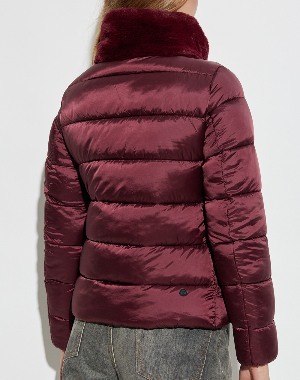 SAVE THE DUCK MEI JACKET ΜΠΟΥΦΑΝ ΓΥΝΑΙΚΕΙΟ D30281WJADE21-70011 RedWine φωτογραφία