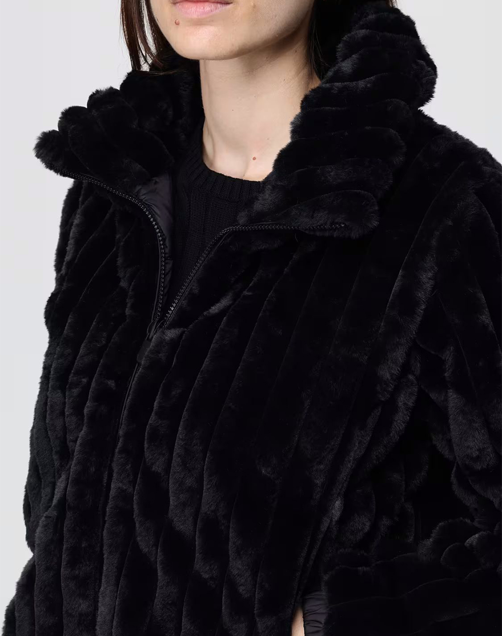 SAVE THE DUCK ELINA JACKET ΜΠΟΥΦΑΝ ΓΥΝΑΙΚΕΙΟ D31352WVERY21-10000 Black φωτογραφία