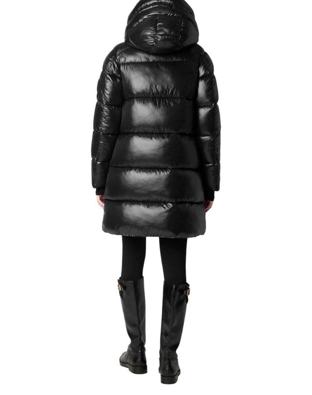 SAVE THE DUCK ISABEL HOODED COAT ΠΑΛΤΟ ΓΥΝΑΙΚΕΙΟ D45510WLOVE21-10000 Black φωτογραφία