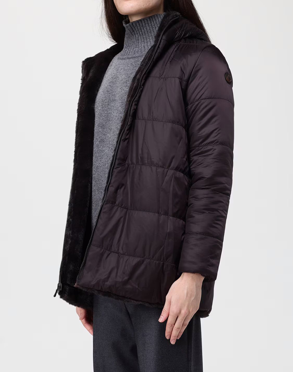 SAVE THE DUCK BRIDGET HOODED JACKET ΜΠΟΥΦΑΝ ΓΥΝΑΙΚΕΙΟ D40070WFURY21-40009 Multi φωτογραφία