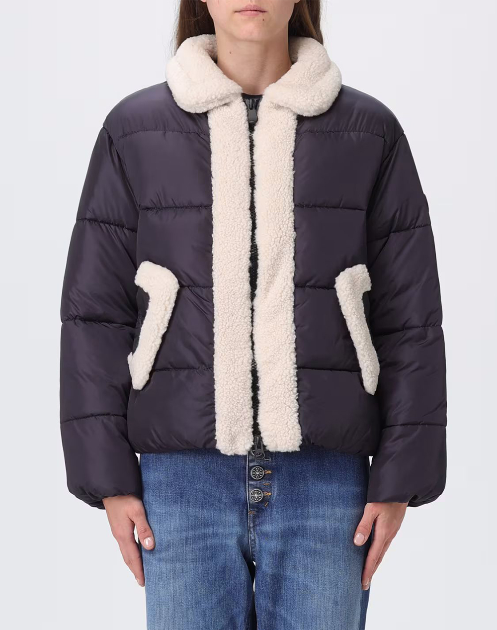 SAVE THE DUCK SAVE THE DUCK HONEY JACKET ΜΠΟΥΦΑΝ ΓΥΝΑΙΚΕΙΟ D32338WMEGA21-10000 JetBlack