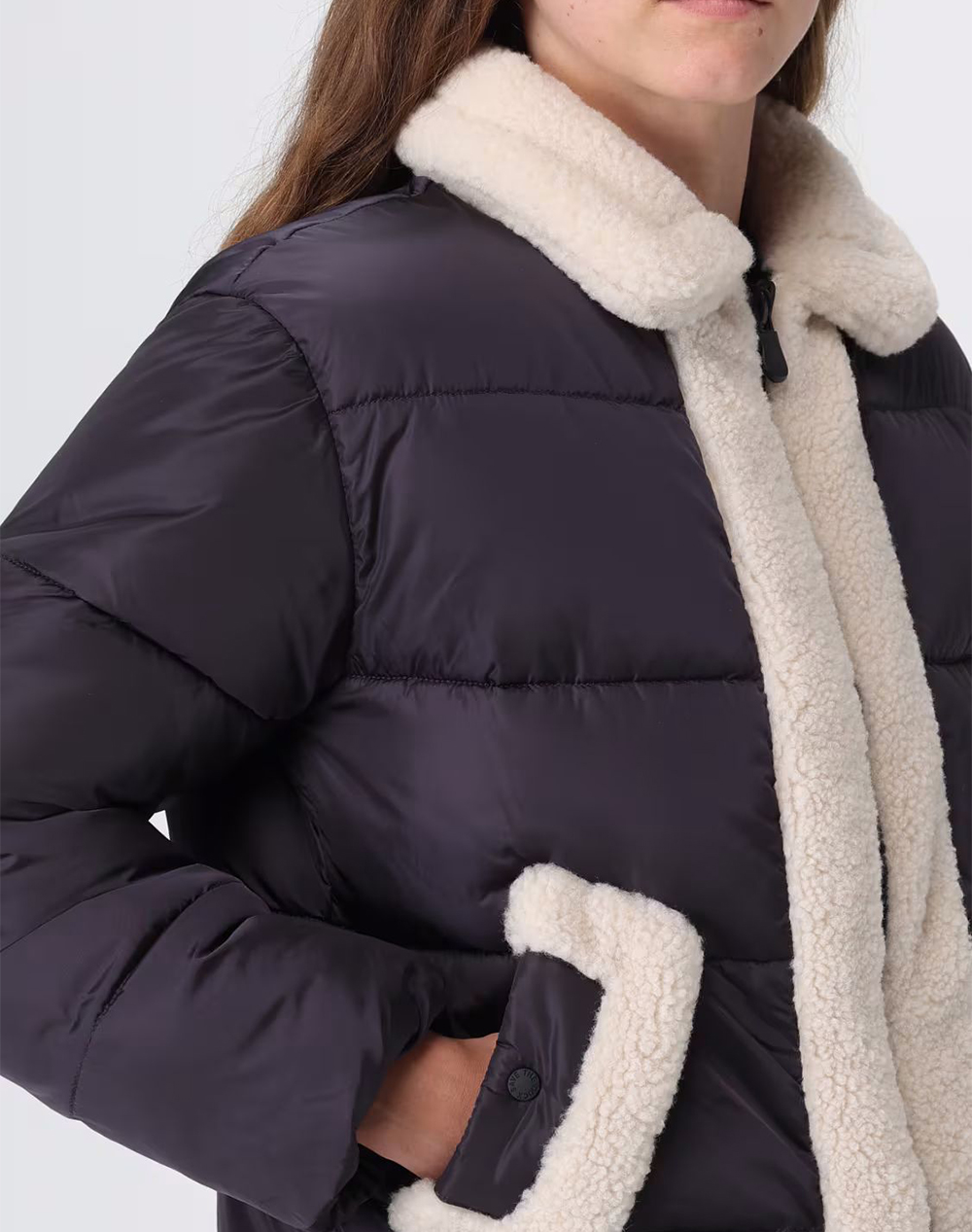 SAVE THE DUCK HONEY JACKET ΜΠΟΥΦΑΝ ΓΥΝΑΙΚΕΙΟ D32338WMEGA21-10000 JetBlack φωτογραφία