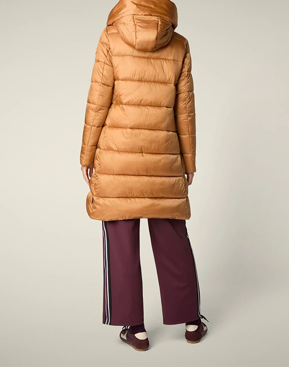 SAVE THE DUCK LYSA HOODED COAT ΠΑΛΤΟ ΓΥΝΑΙΚΕΙΟ D40279WIRIS21-40043 SandyBrown φωτογραφία