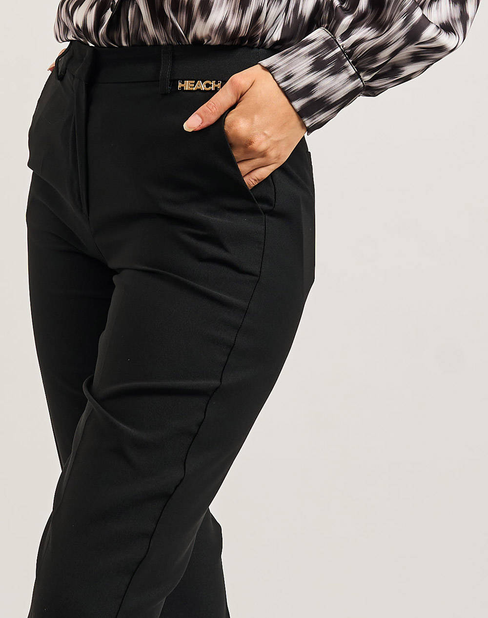 SILVIAN HEACH PANTS BOGAL GPA25311PA-BLACK Black φωτογραφία