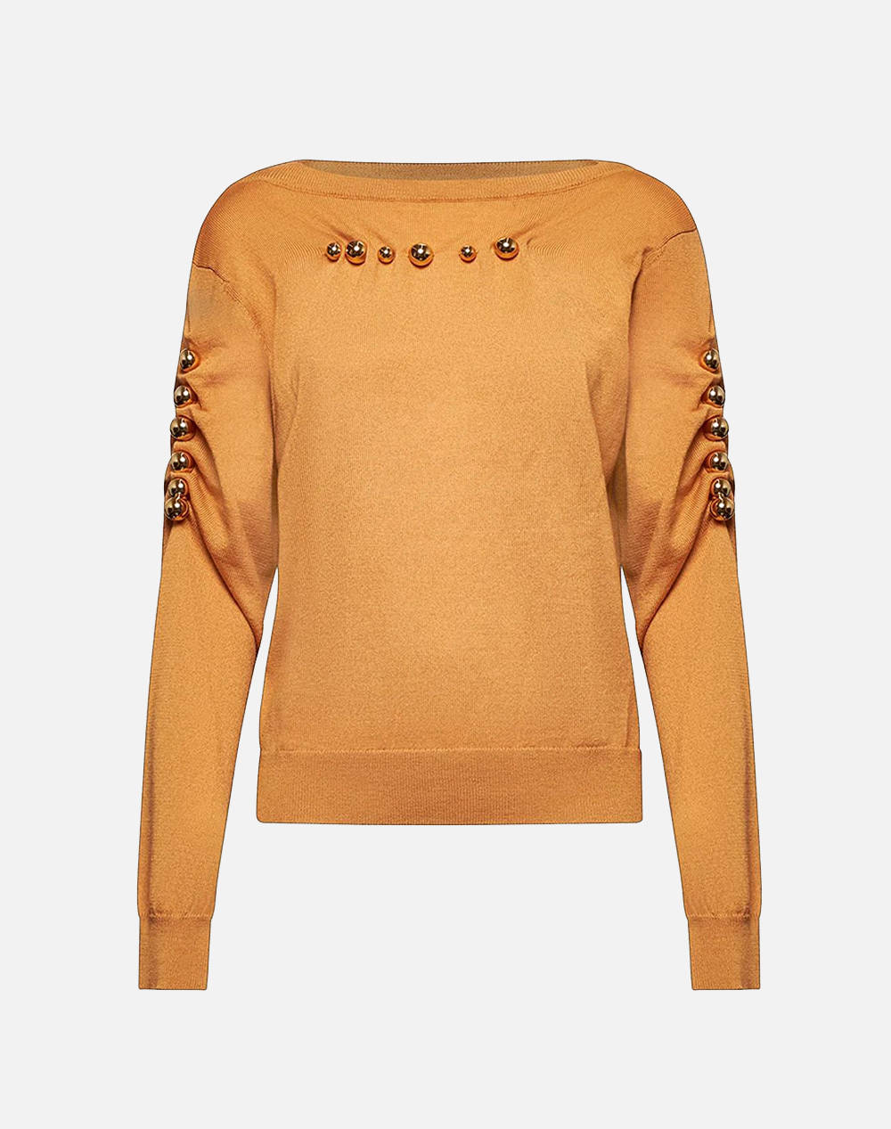 SILVIAN HEACH SWEATER WOUTERS GPA25229MA-BISCUIT Tan