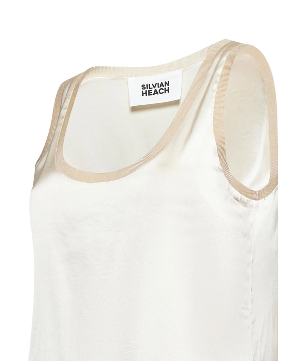 SILVIAN HEACH SINGLET CISTON(3) GPA25529CN-CHALK Ecru φωτογραφία