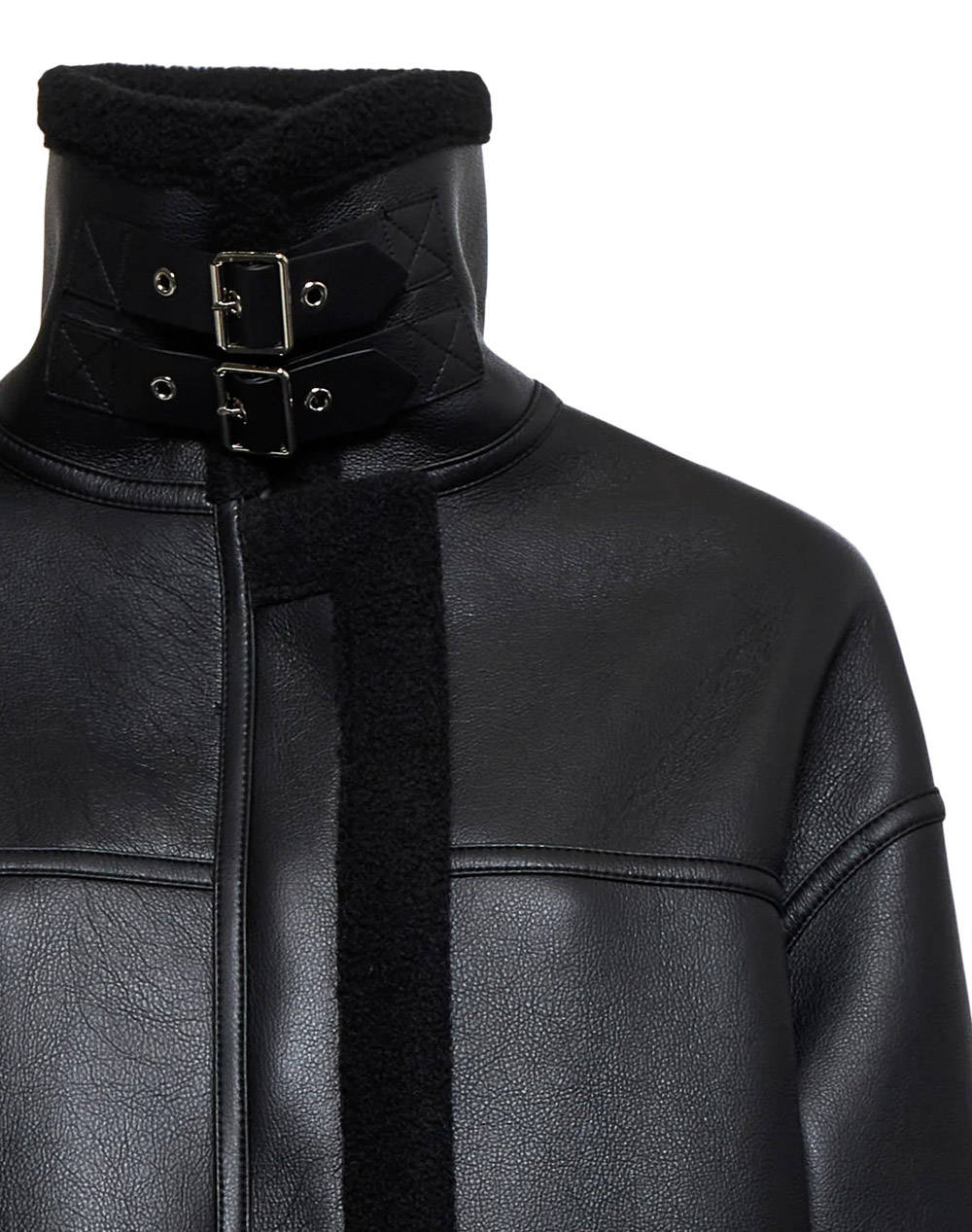 SILVIAN HEACH COAT LAZOJOSE GPA25171CP-BLACK Black φωτογραφία