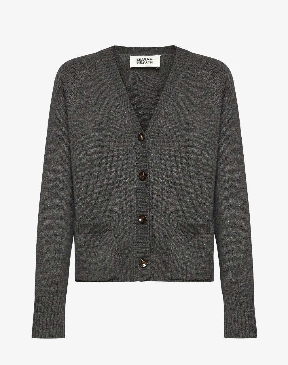 SILVIAN HEACH SILVIAN HEACH CARDIGAN MATHIS GPA25234CD-GREY STEEL Gray