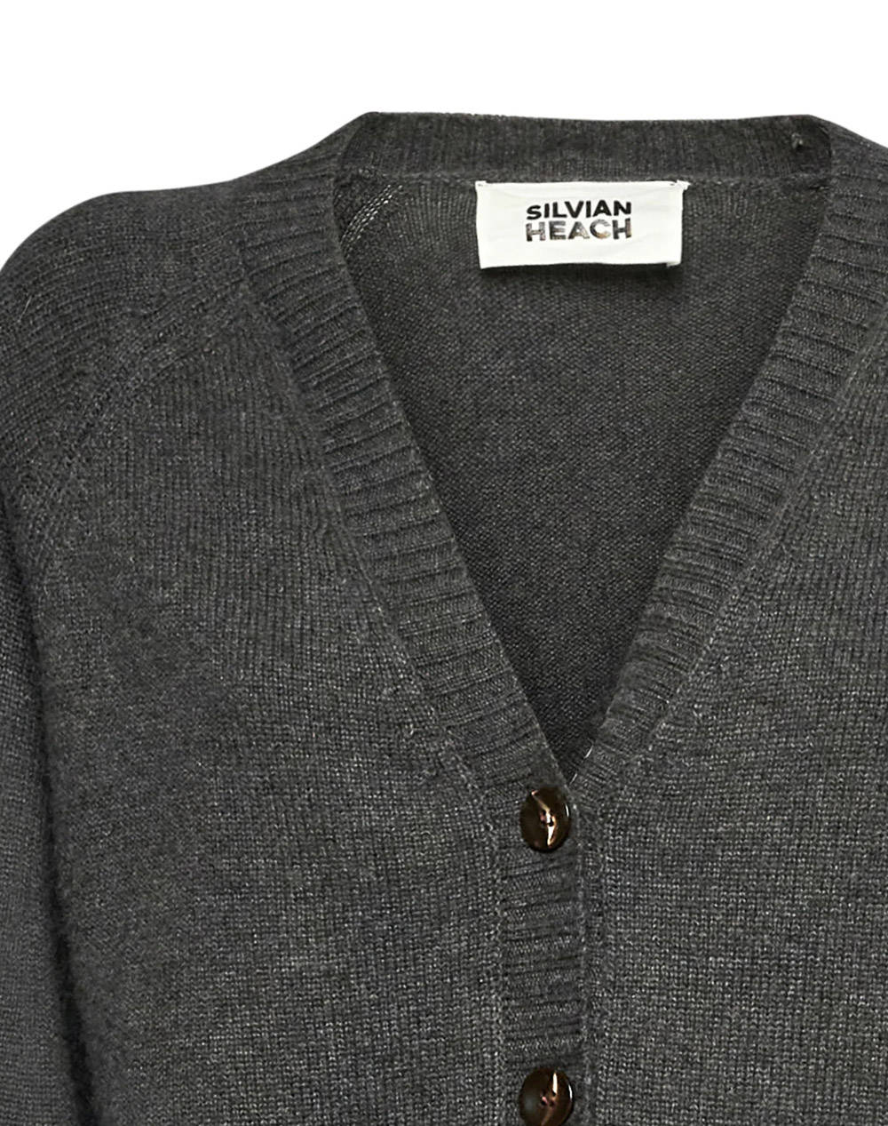 SILVIAN HEACH CARDIGAN MATHIS GPA25234CD-GREY STEEL Gray φωτογραφία