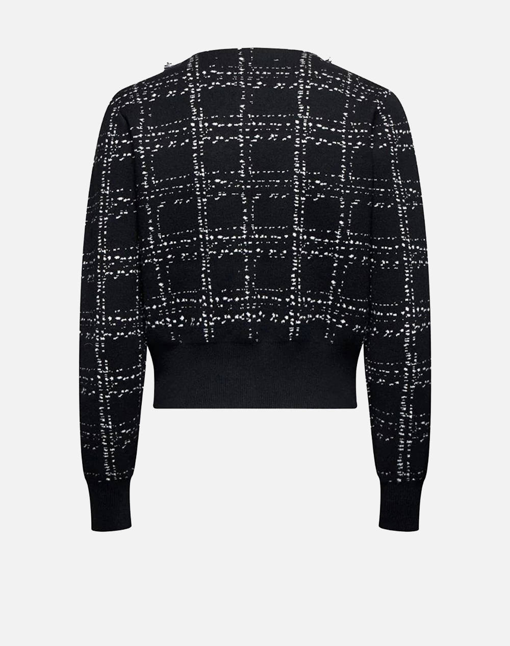 SILVIAN HEACH CARDIGAN SALONICCO GPA25046CD-CK BLK/WHT Mixed φωτογραφία