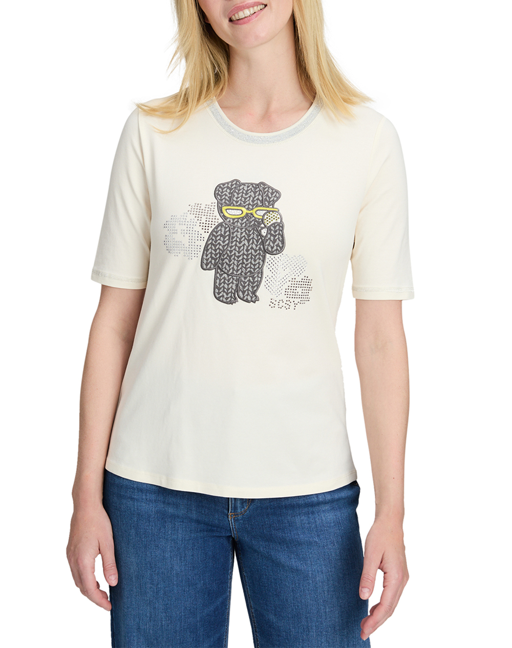 BETTY BARCLAY SO COSY BETTY BARCLAY SO COSY SHIRT 2374/8081-1993 OffWhite