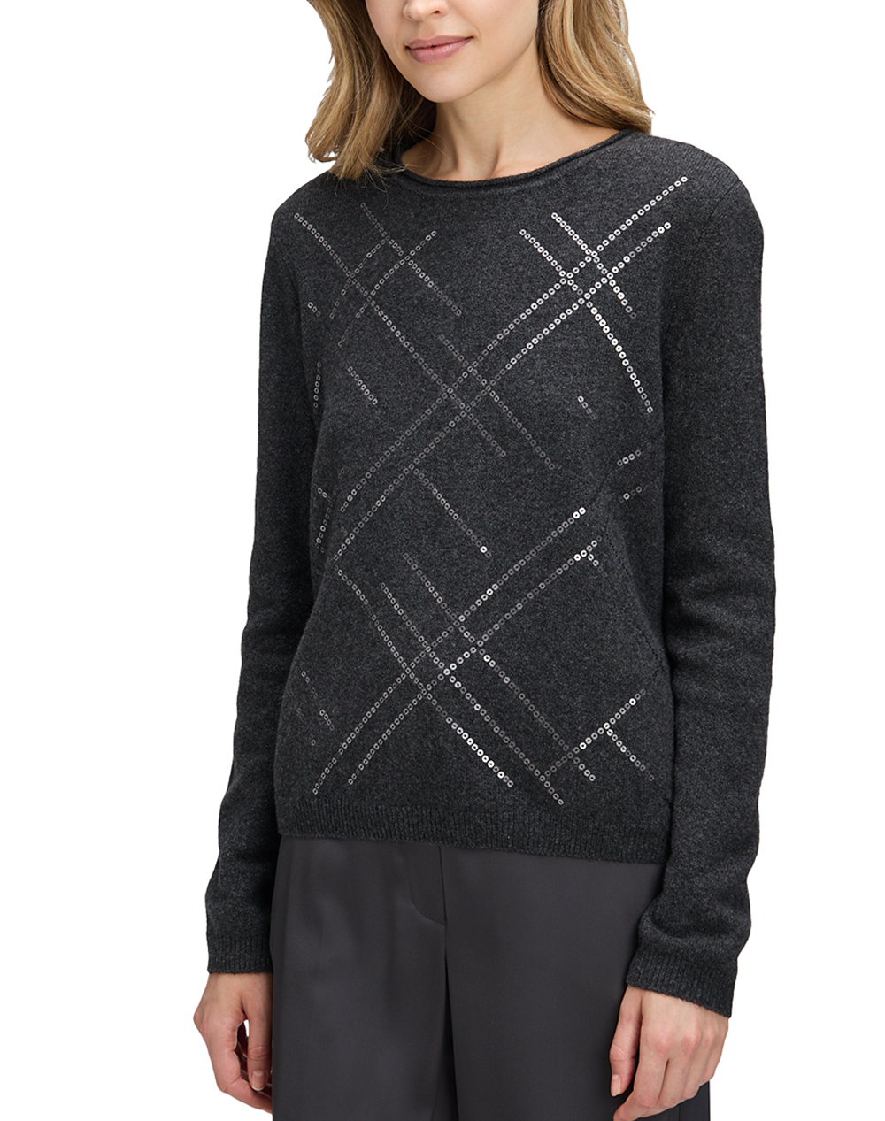 BETTY BARCLAY SO COSY BETTY BARCLAY SO COSY KNIT 5214/8123-9711 DarkGray