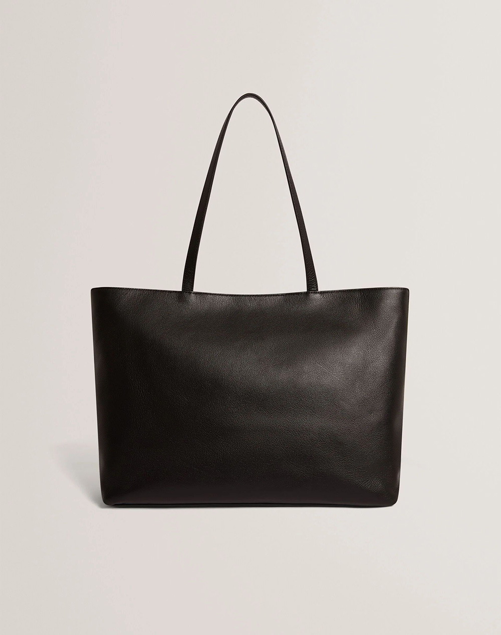 TED BAKER LENYYA Large Leather Tote Bag 281394-BLACK Black