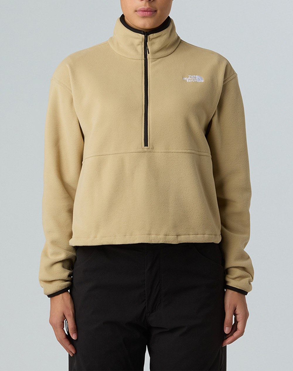 THE NORTH FACE W GLCE FLC 1/2 ZIP JKT NF0A8D2C-NFLK5 Biege