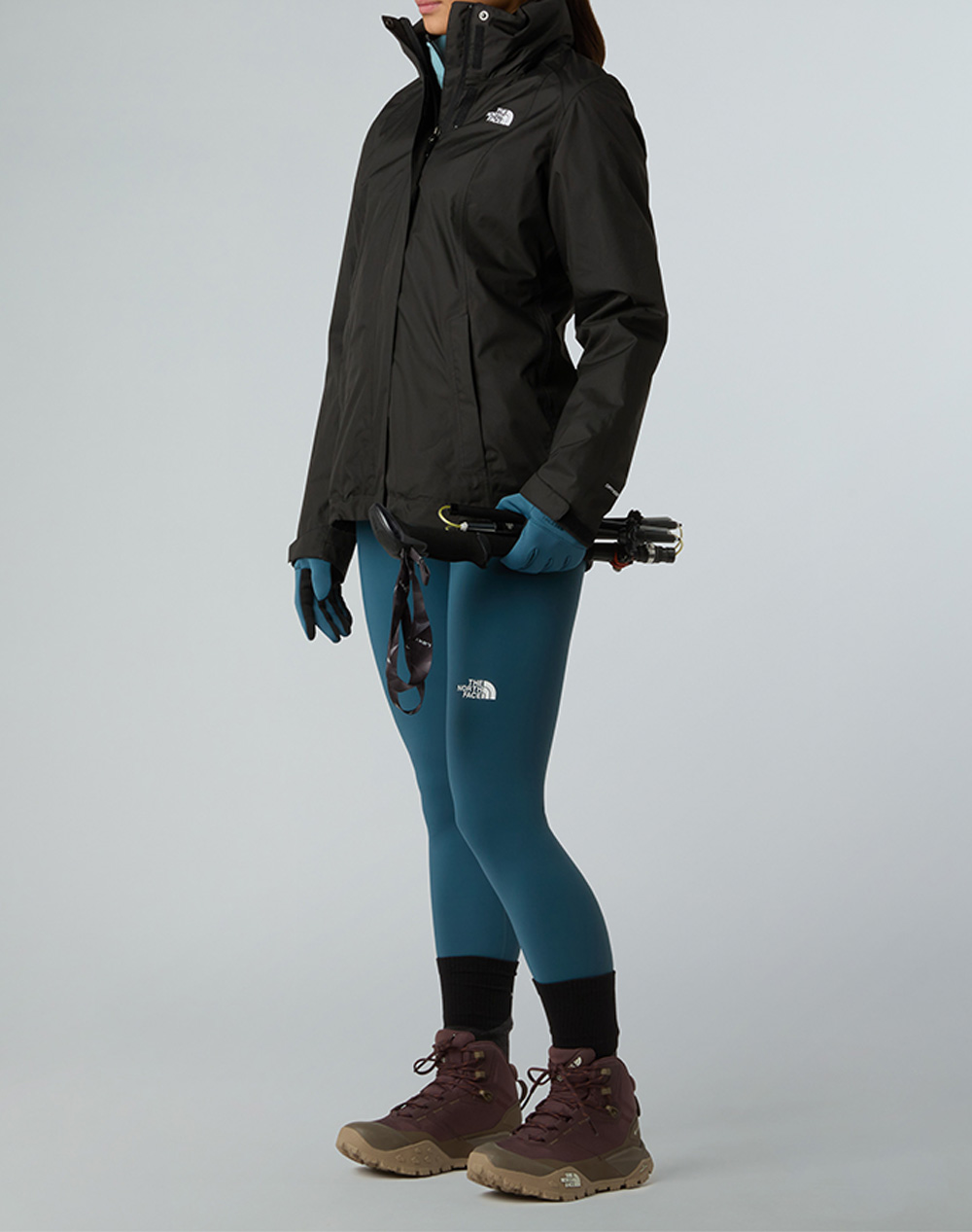 The North Face W Evolve Ii Tri Jkt Nf0A8E02-Nfjk3 Black Γυναικεία ρούχα Πανωφορια μπουφάν Politikos Shop Πολιτικός