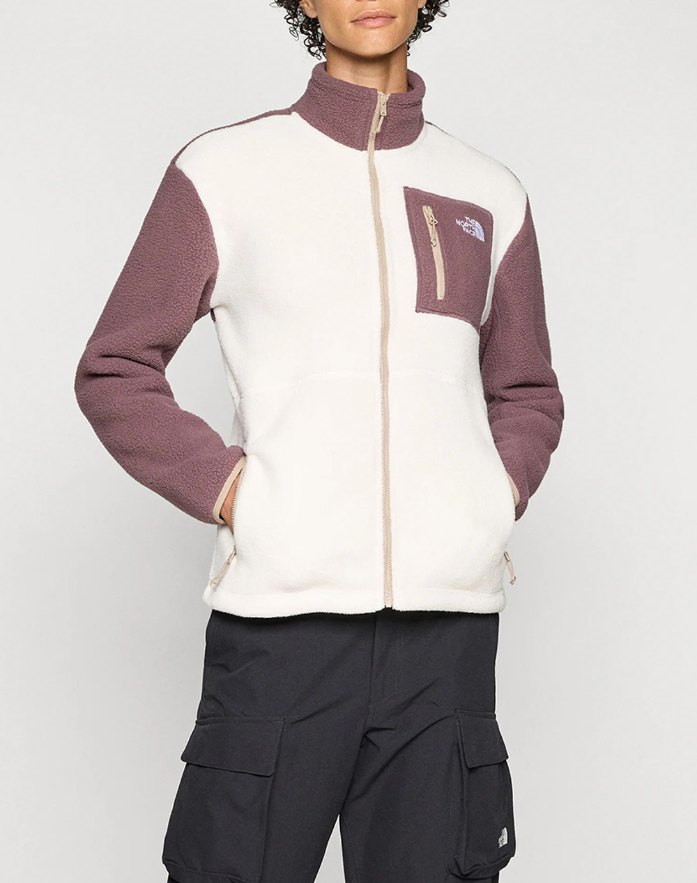 THE NORTH FACE W YUMIORI FULL ZIP NF0A8E88-NFEWO OffWhite