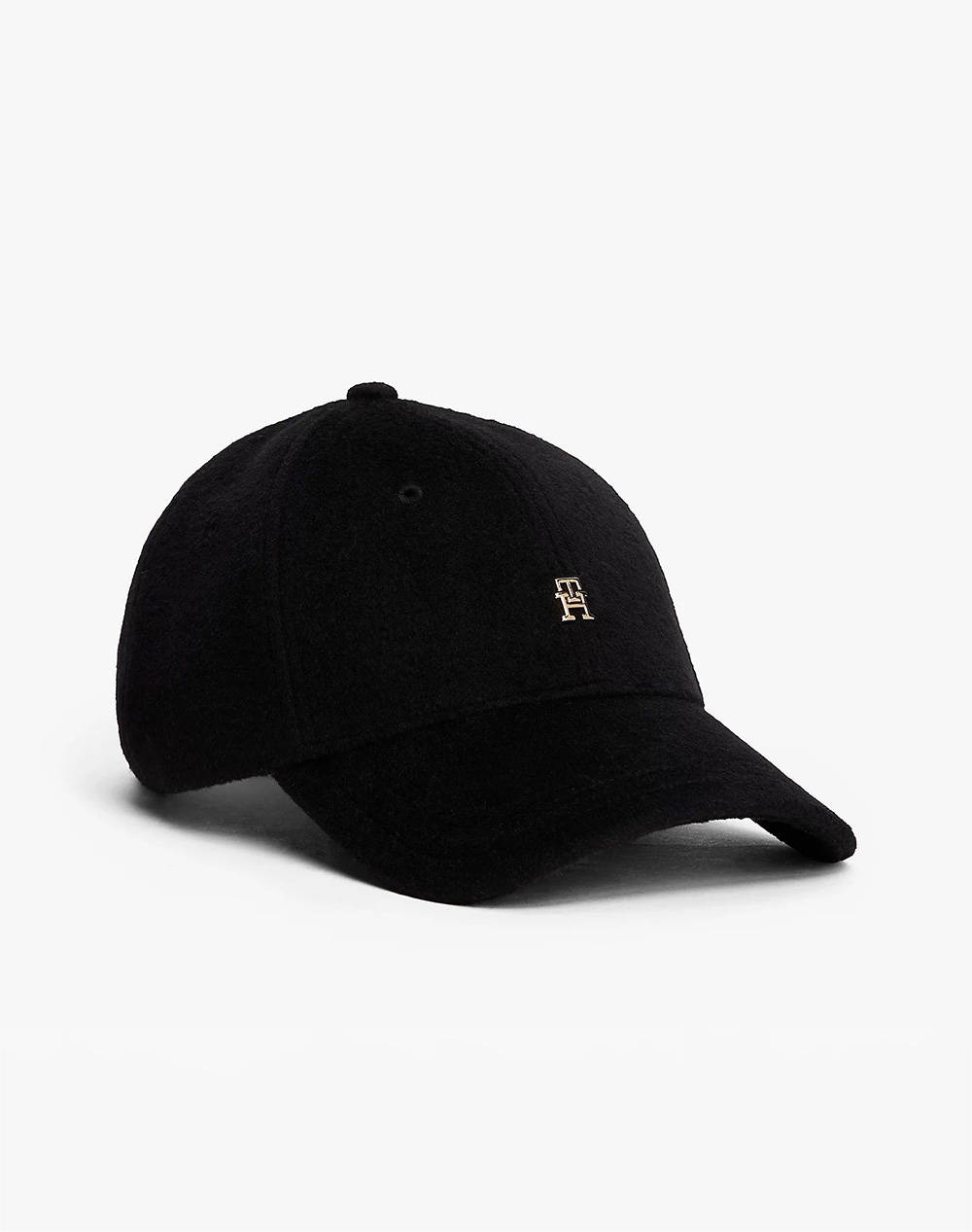 TOMMY HILFIGER TOMMY HILFIGER TH ELEVATED CHIC WOOL CAP AW0AW17773-BDS Black