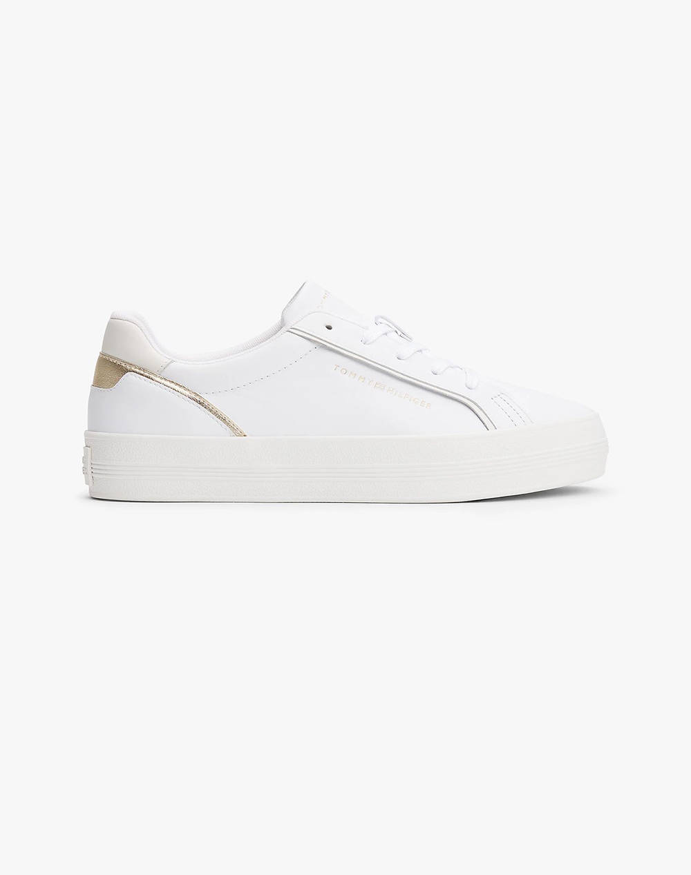 TOMMY HILFIGER ESSENTIAL VULC SNEAKER FW0FW08757-0HT White