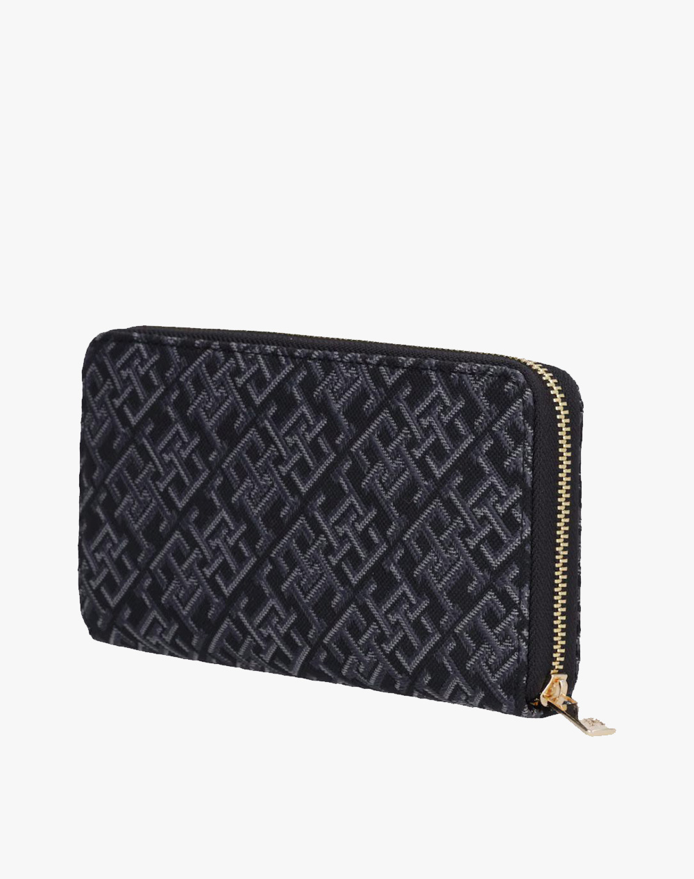 TOMMY HILFIGER TH ICON LRG ZA JACQUARD AW0AW17956-BDS Black φωτογραφία