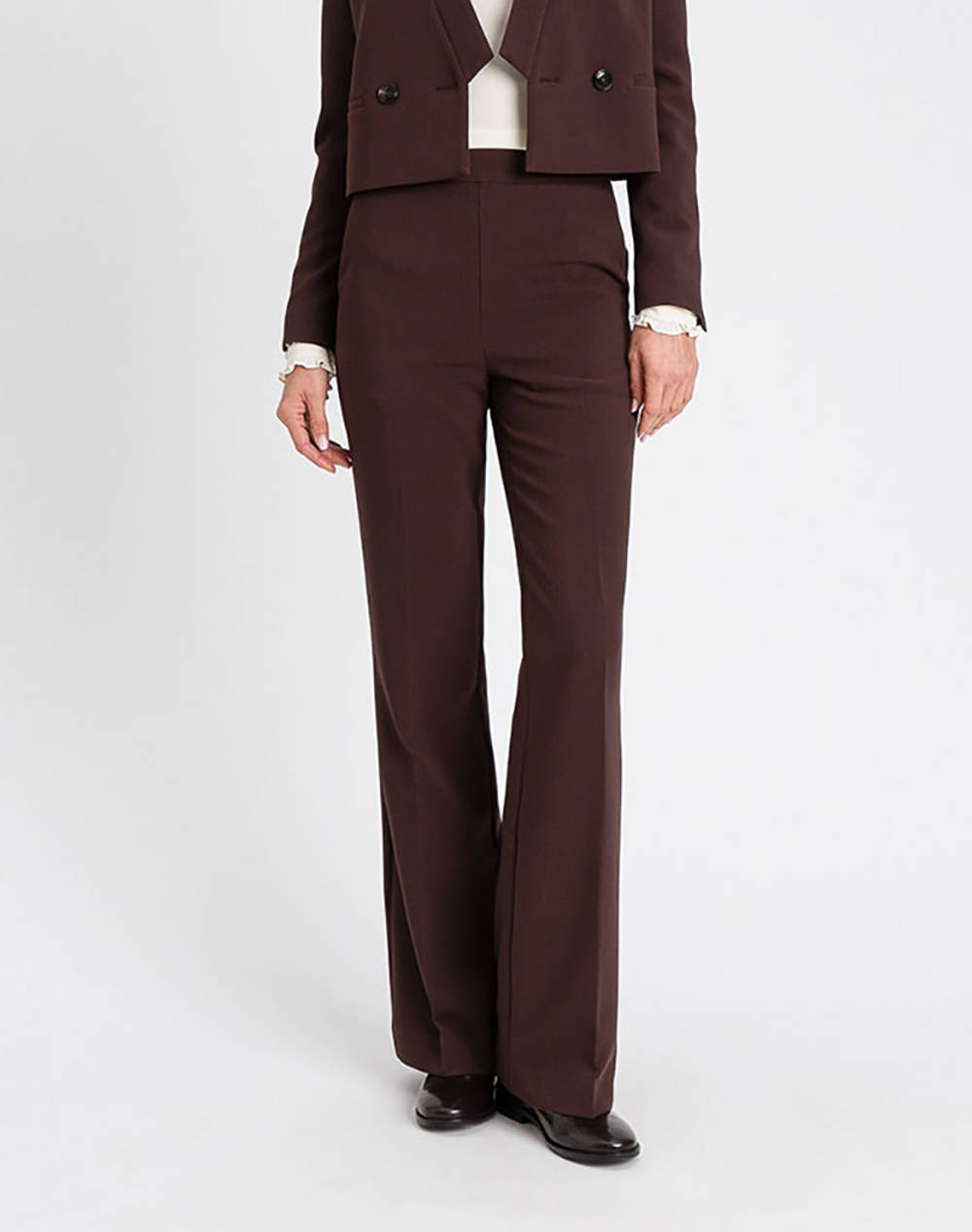 TWINSET ΠΑΝΤΕΛΟΝΙ 252TT2381-11054 DarkBrown