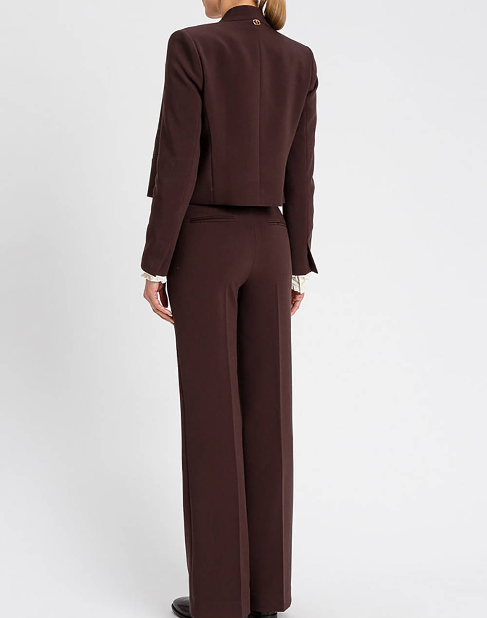 TWINSET ΠΑΝΤΕΛΟΝΙ 252TT2381-11054 DarkBrown